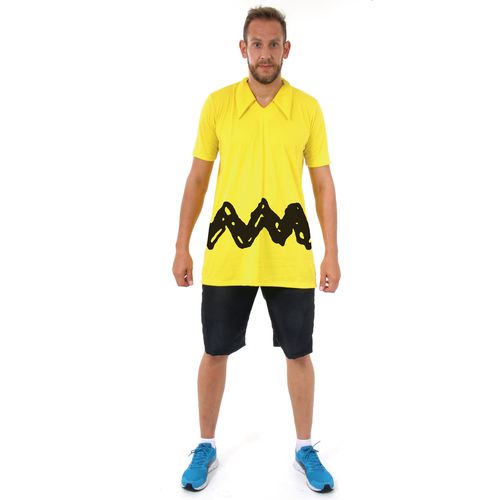 Fantasia Charlie Brown Adulto e Infantil - Peanuts