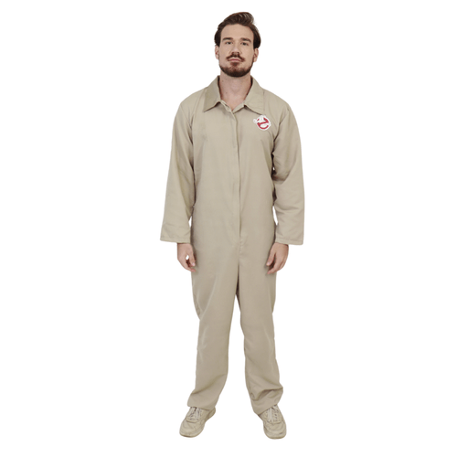 Fantasia Caça Fantasma Adulto e Infantil Macacão Halloween